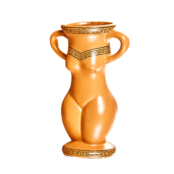 Terracotta vase